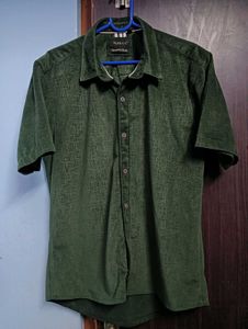 Velvet royal Green shirt