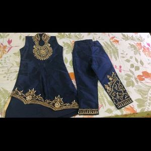 Pure Stuff Kids Lehenga Choli And Heavy Kurta Set