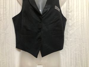Black Formal Waistcoat
