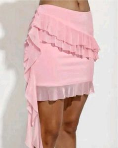Newme Ruffle Mini Skirt