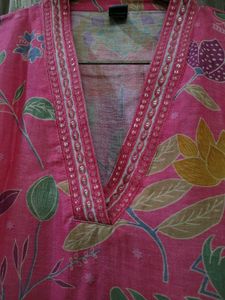 Floral Print Kurta
