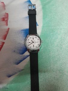 Stylish Black Wristwatch