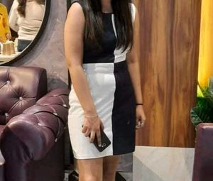 Two-Tone Casual Dress