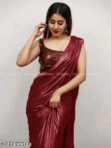 Beutiful Saree With Blouse Only Rs 349