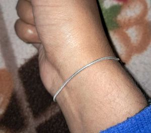 Elegant Silver Snake Chain Bracelet