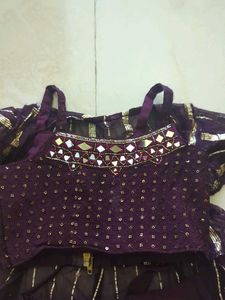 Elegant Ethnic Palazzo Blouse Set