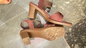 Brown Strappy Flats