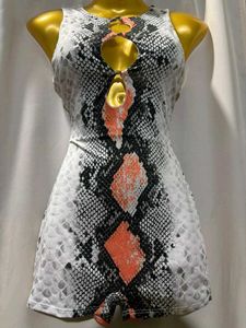 Fashionnova Snakeskin Print Romper