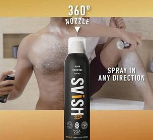 Svish Hair Removal Spray For Men Pack Of 3