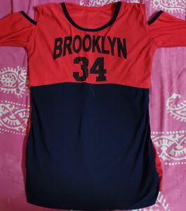 Red &amp; Black Brooklyn Top