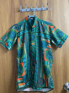 Retro Patterned Shirt
