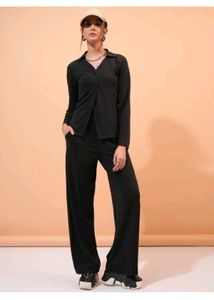 Chic Black Co-ord Set