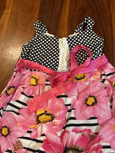 A Pretty Rose Color Frock.
