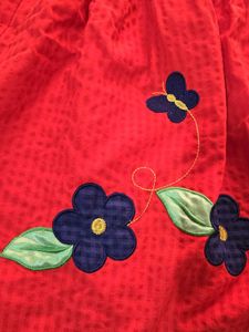 Cute Red Floral Dress❤️❤️