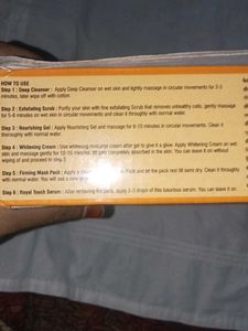 NutriGlow Papaya Facial Kit