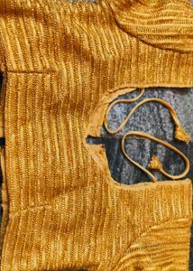 Gold Blouse And Green Blous