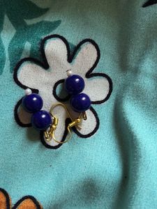 Handmade Beaded Drop Earrings