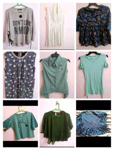 Assorted Women's Tops - Variety of Styles & Colors