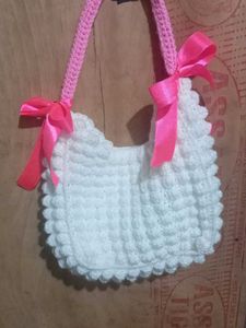 Crochet Popcorn Bag
