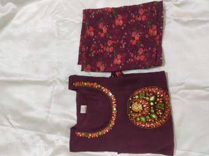 Elegant Kurta with dupatta Set