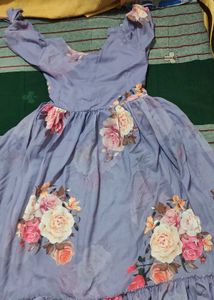 Soft Floral Print Dress