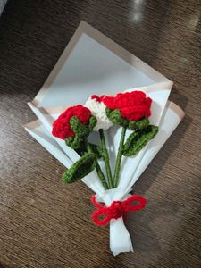 Crochet Flower Bouquet - Handmade