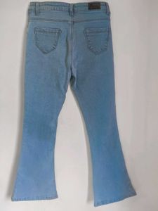 Light Blue Bootcut Jeans