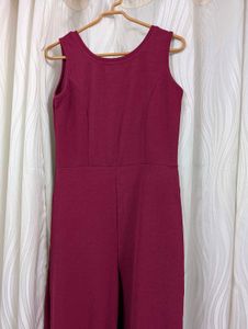 AND Magenta Jumpsuit