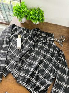 Plaid Crop Top