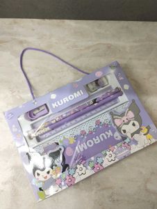 Kawaii Kuromi Pencil Case Set
