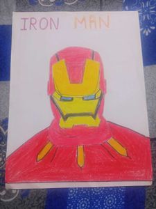 Iron Man Handmade Art