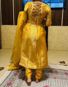 Golden Yellow Pant Kameez