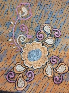 Elegant Floral Saree