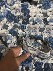 Novelty Teddy Bear Print Shirt