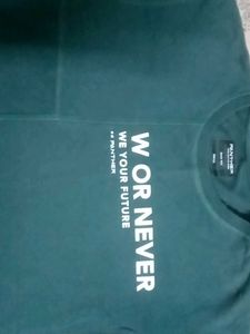 Dark Green Graphic Tee