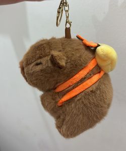 Capybara Plush Keychain