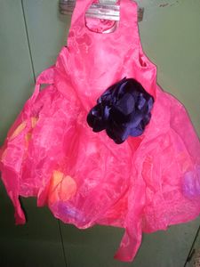 Flower Design Baby Frock