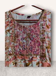 Floral Embroidered Dress