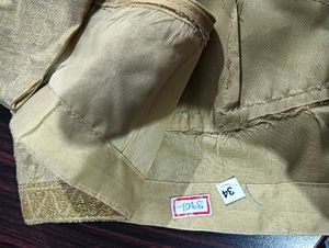Beautiful Embroidery Golden Blouse