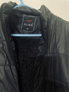 Beautiful Brand New Black Winter Jacket For Sale