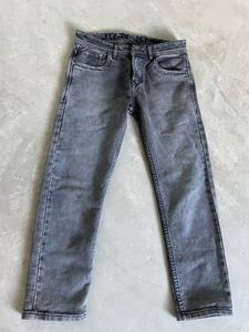 Gray Denim Jeans