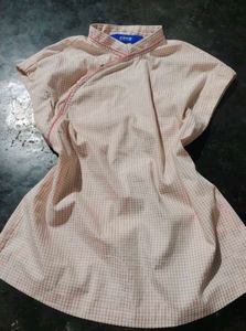 Cute Grey Dress Polka Dot