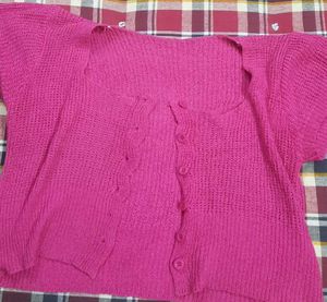 Cute Crochet Crop Top/Jacket