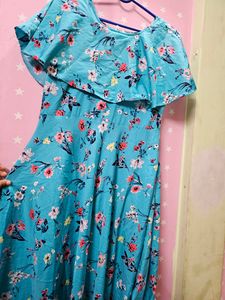 Floral Print Maxi Dress