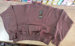 Brown Turtleneck Sweater