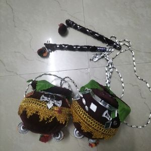 Pair Of Decorative Matuki