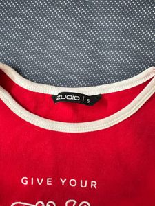 Retro Red Graphic Tee
