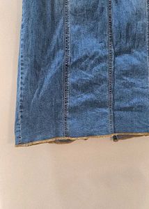 Long Denim Skirt