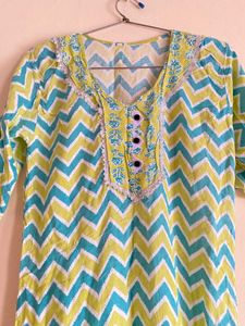 Chevron Print Kurti
