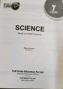 Cbse Class 7 Science Full Marks
